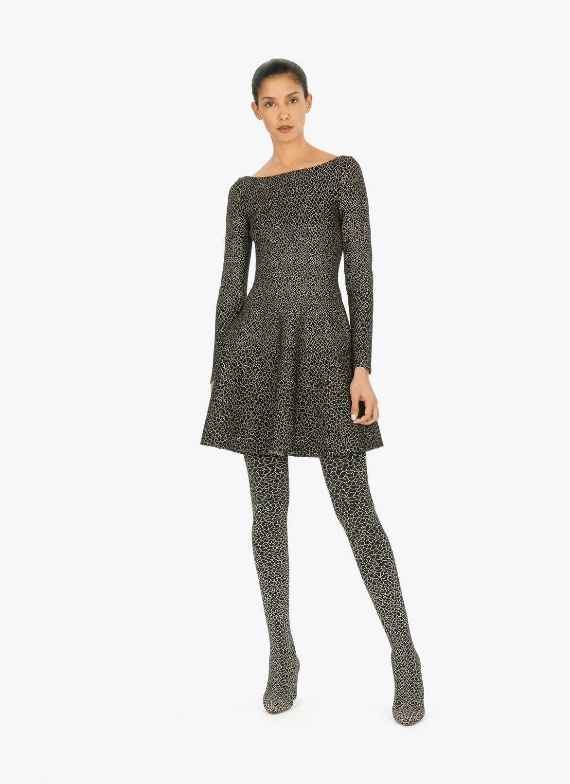 Dresses ALAÏA BLACK/GOLD DRESSES